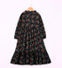 Black Georgette Maxi